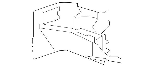 5314A142 Деталь REAR BODY REINF, RIGHT