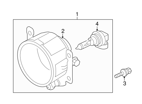 Outlander BULBS - CHASSIS 4