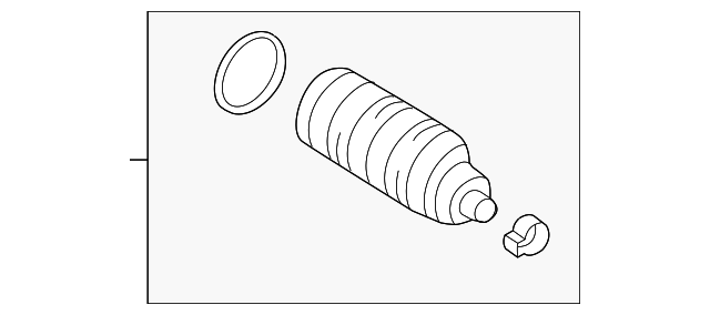 DG9Z-3332-A BOOT KIT, RIGHT