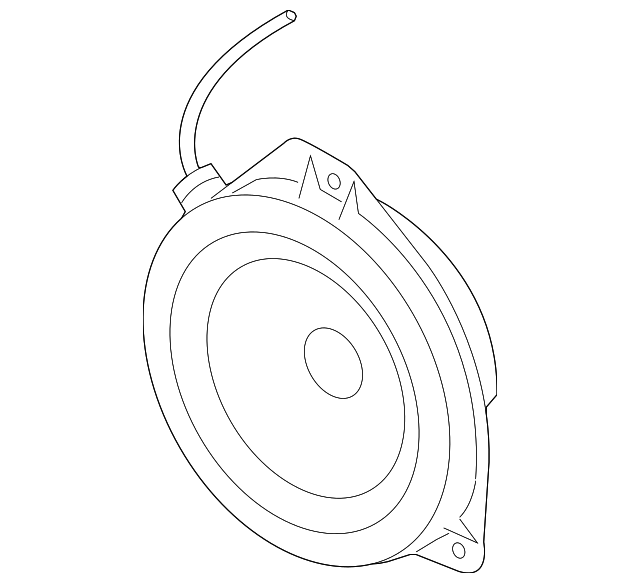 86301AG66A Деталь FRONT DR SPEAKER, RIGHT