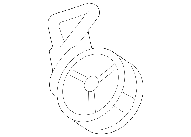 86301AG88A Деталь TWEETER, LEFT