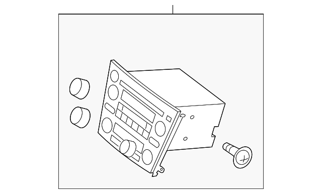 86201AG61A Деталь RADIO