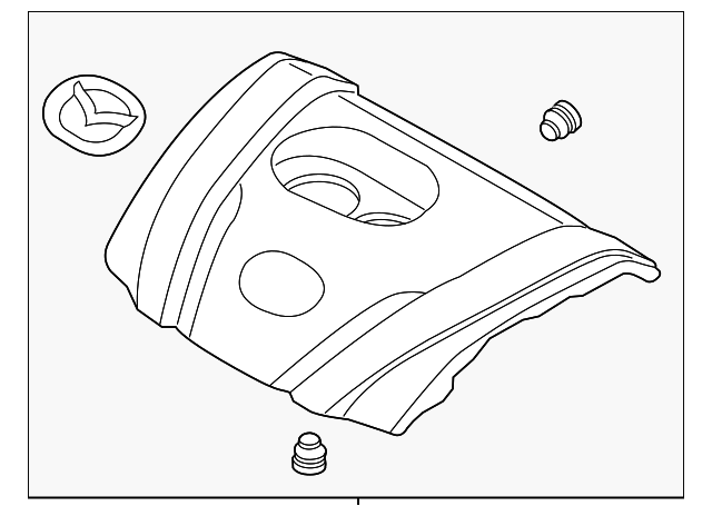 PE07-10-2F0B Деталь ENGINE COVER