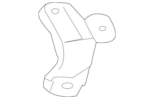 55327-75020 Деталь INSTRUMENT PANEL STAY, LEFT