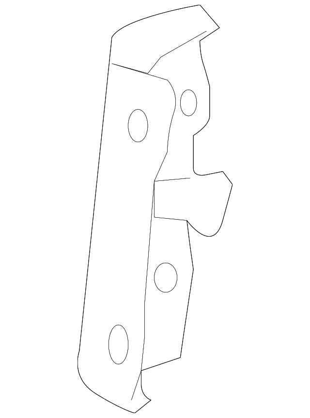 55328-75080 Деталь INSTRUMENT PANEL STAY, RIGHT