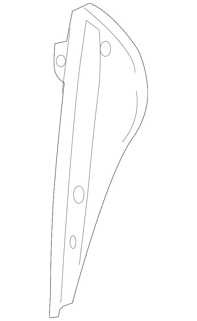 55318-75030-C0 Деталь SIDE TRIM PANEL, LEFT