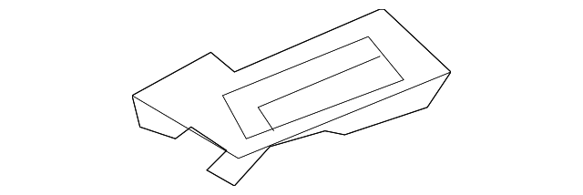 55962-75010-C0 Деталь DEFROSTER NOZZLE, LEFT