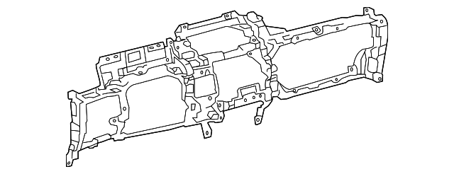 55303-75030 Деталь INSTRUMENT PANEL