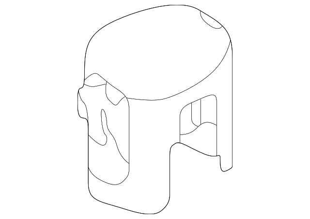 87253-3W500 Деталь ROOF RACK HOLE COVER, LEFT