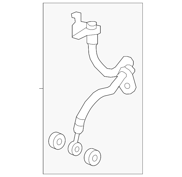 01465-SZT-G01 Деталь HOSE SET, L. FR. BRAKE