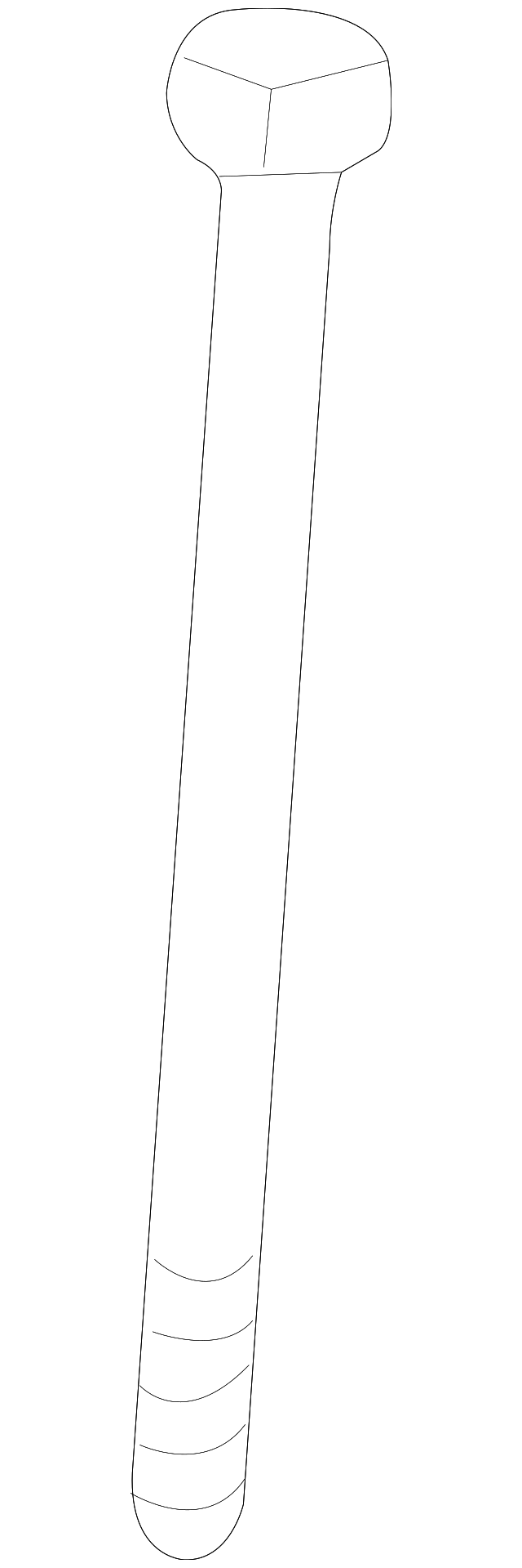 90101-10193 Деталь STABILIZER BAR BOLT, RIGHT