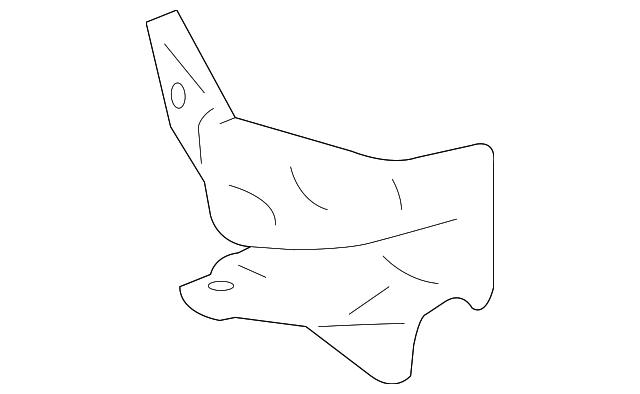 SU003-01557 Деталь STONE GUARD, LEFT
