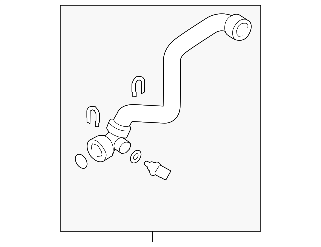 4H0-121-055-AB LOWER HOSE