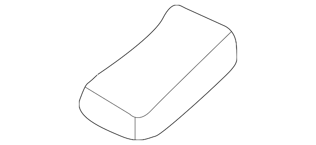 77656-53010 Деталь FUEL TANK CUSHION, LEFT