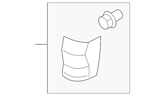 FL3Z-1829077-AB Деталь LOWER MOLDING, LEFT