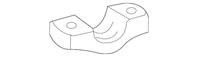 48828-60030 STABILIZER LINK BRACKET, RIGHT