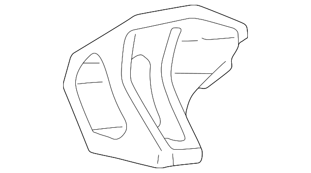 10260642 Деталь MOUNT BRACKET, LEFT