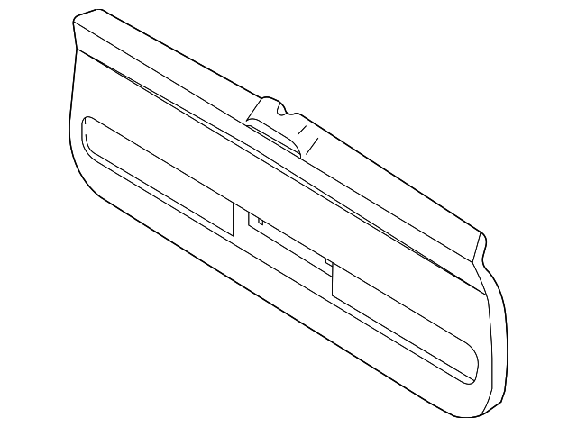 90900-0W000 Деталь GATE TRIM PANEL