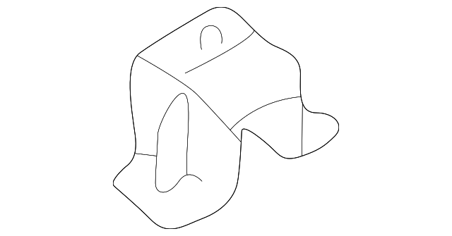 85240-2W100 Деталь REINFORCEMENT RETAINER, RIGHT