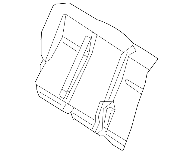 1CZ731K2AA Деталь SEAT BACK COVER, LEFT