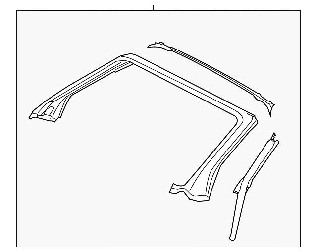 8H0-805-155 Деталь WINDSHIELD FRAME