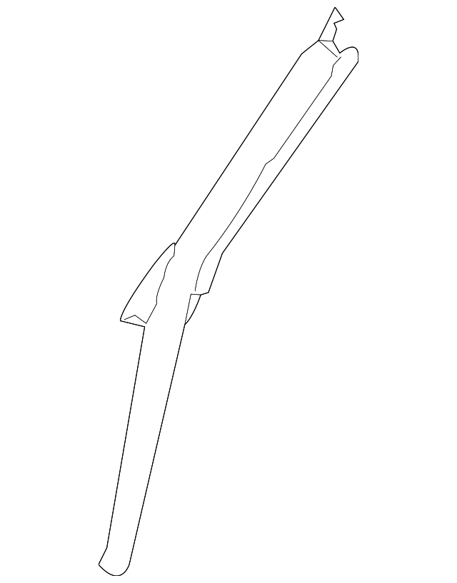 8H0-810-180 Деталь INNER PILLAR, RIGHT