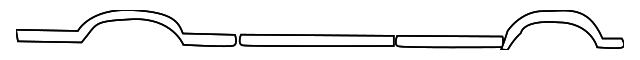 7C2Z-1620000-BA Деталь STRIPE TAPE, RIGHT