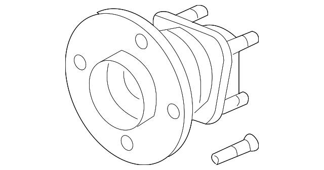 15889807 Деталь HUB ASSY, LEFT