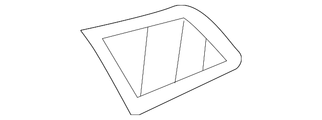 BB5Z-78046A76-AA DEFROSTER VENT, RIGHT
