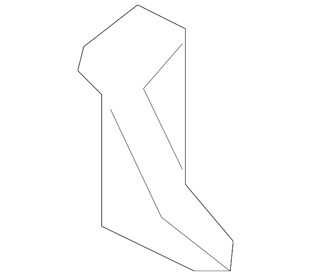 20817JA12A CATALYTIC CNVRTR SUPPORT BRACKET