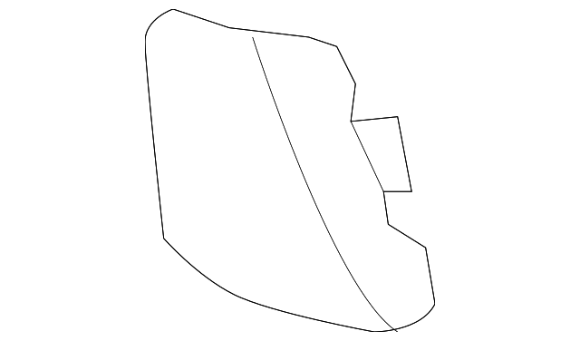 52128-50070 Деталь TOW BRKT COVER