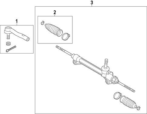 Avalon STEERING GEAR & LINKAGE