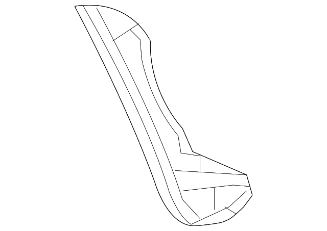 52592-02040 SEAL, LEFT