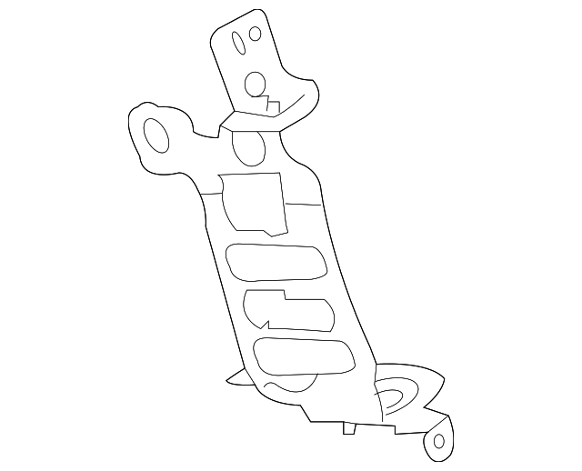 28039-1EA0A RADIO BRACKET, LEFT