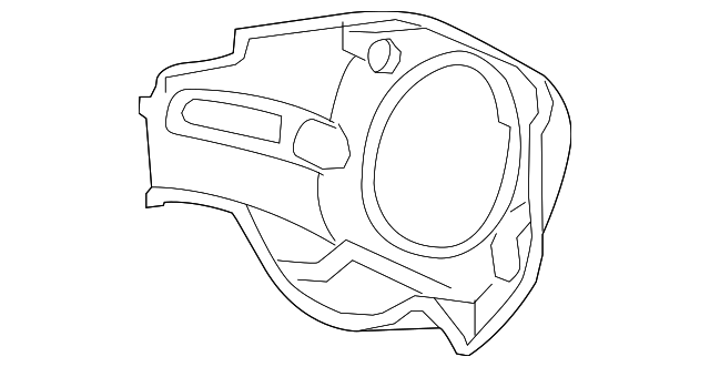 78518-SNA-A81ZA Деталь COVER, BODY *NH609L* (SILVER)