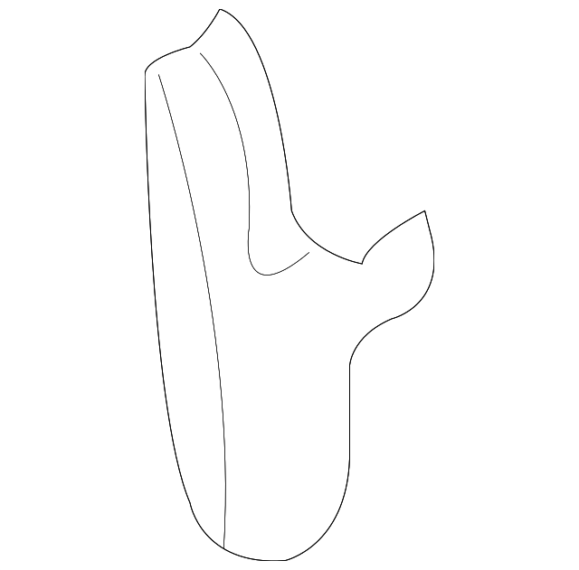 5066130AB Деталь DUCT, LEFT