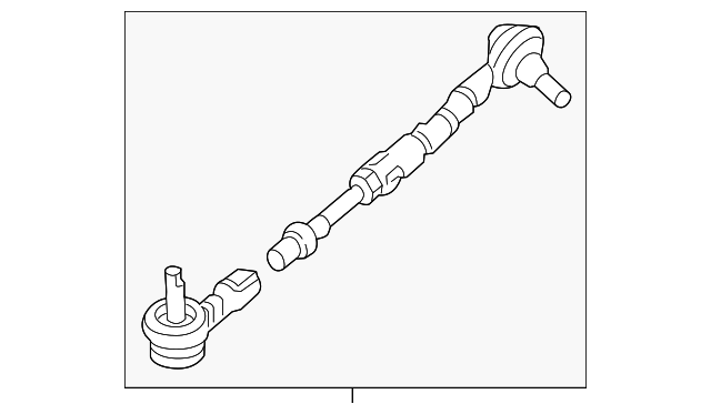 48510-1PA0A Деталь TIE ROD ASSY, LEFT