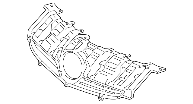 53111-47020 Деталь UPPER GRILLE