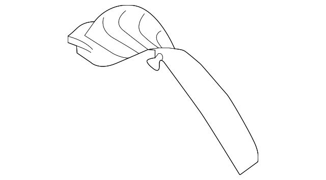 90902-3NF0A Деталь SIDE GATE TRIM, RIGHT