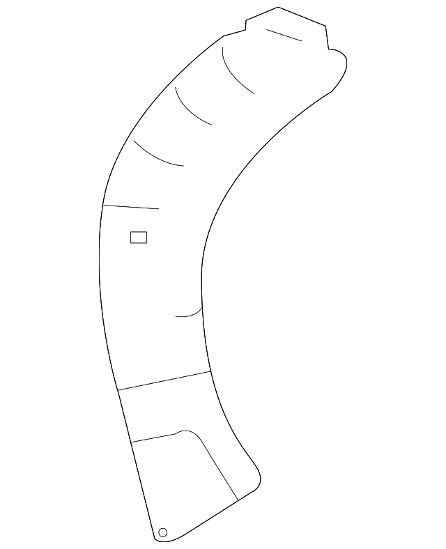 90903-3NF0A Деталь SIDE GATE TRIM, LEFT
