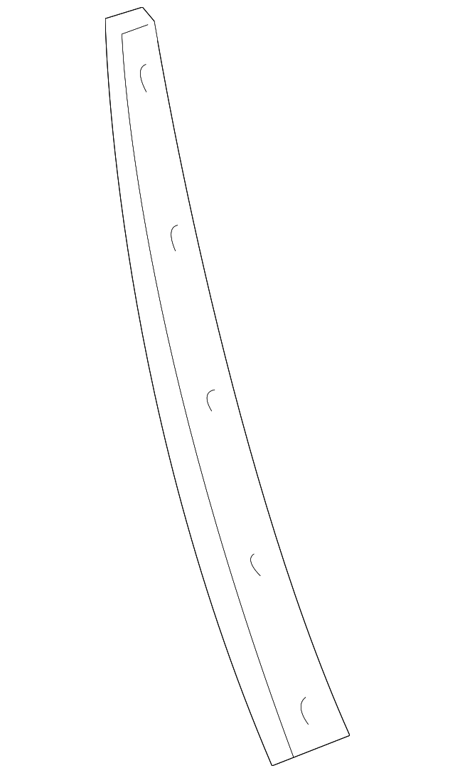 4L2Z26247A50AA Деталь UPPER SEAL, RIGHT