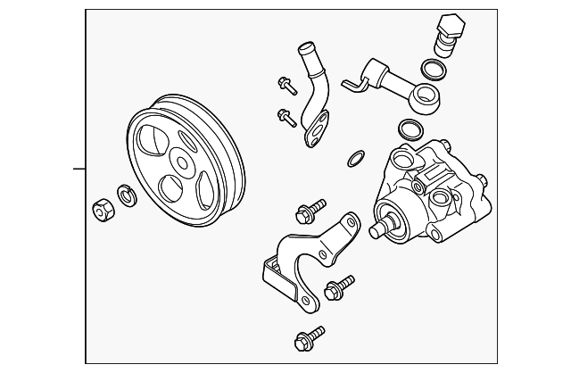 4910082Z40 Деталь POWER STEERING PUMP