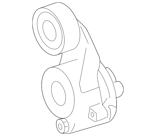 68040206AA Деталь BELT TENSIONER