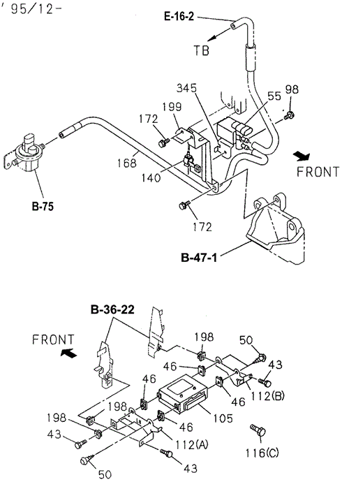 CONTROLLER, MODULE ENGINE - 1995 Honda PASSPORT (8971194700) CONTROLLER, MODULE ENGINE - 1995 Honda PASSPORT (8971194700)