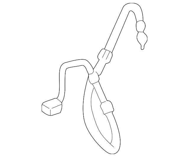 4779012AC Деталь BRAKE HOSE, RIGHT