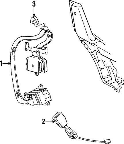 Viper FRONT SEAT BELTS