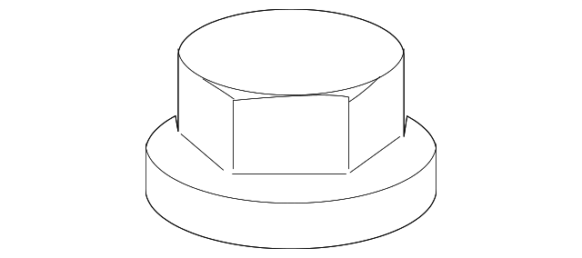 -N620482-S36 Деталь UPPER MOUNT NUT