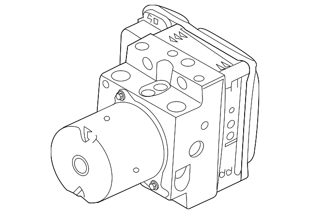 34516870772 ABS CONTROL UNIT