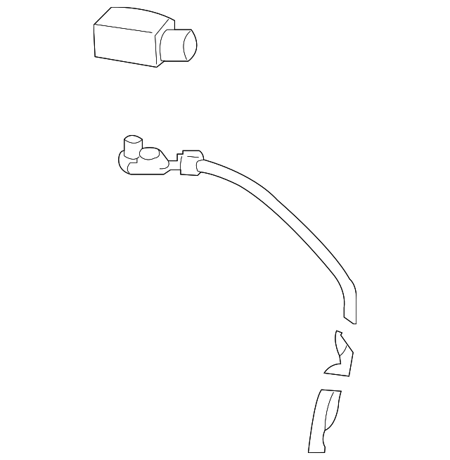 20835504 Деталь NEGATIVE CABLE