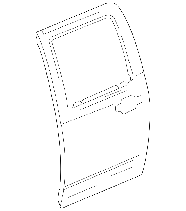 15219052 Деталь OUTER PANEL, RIGHT